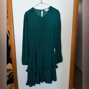 Socialite Deep Green Dress